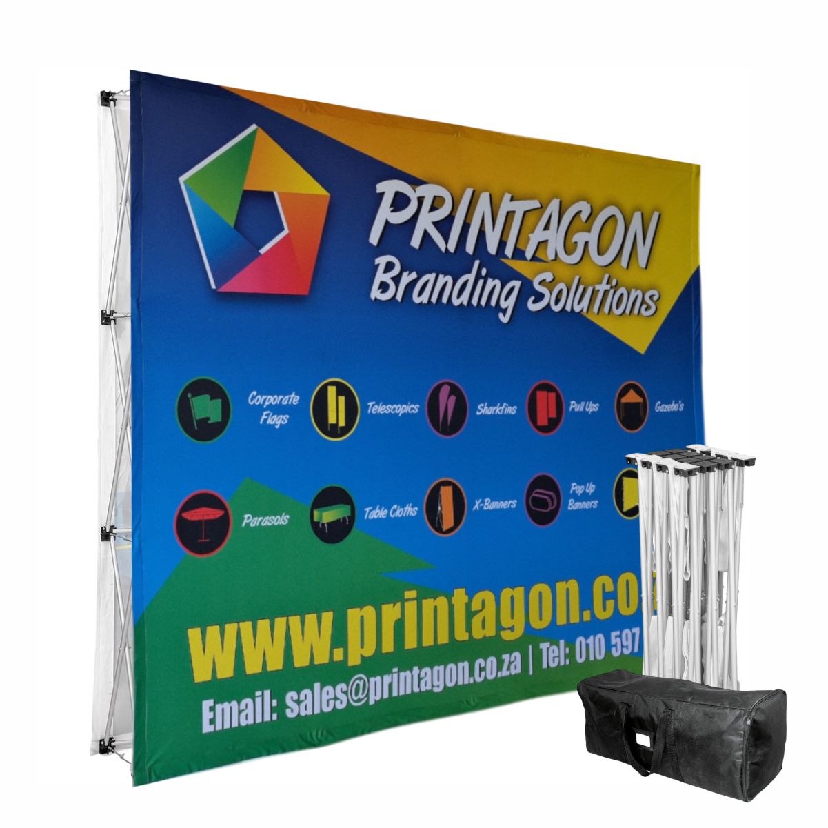 Double Sided Banner Wall